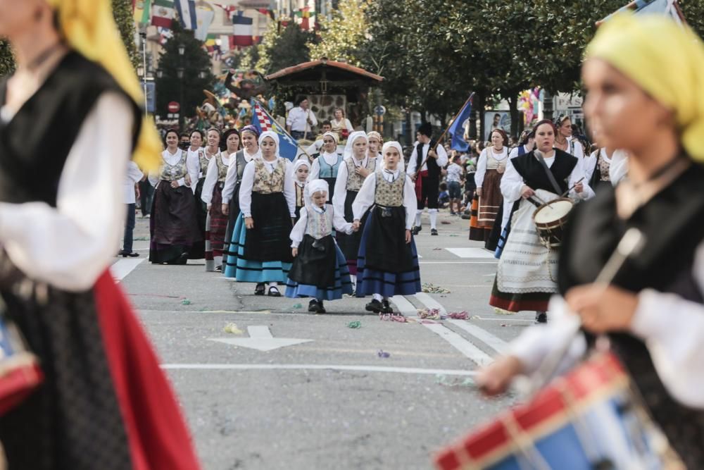 Desfile del Día de América en Asturias