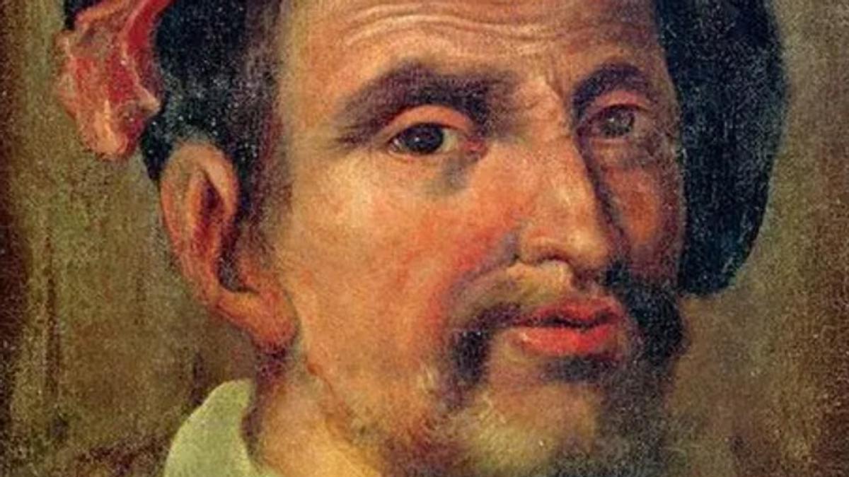 Retrato de Hernando Colón en la Biblioteca Colombina de Sevilla.