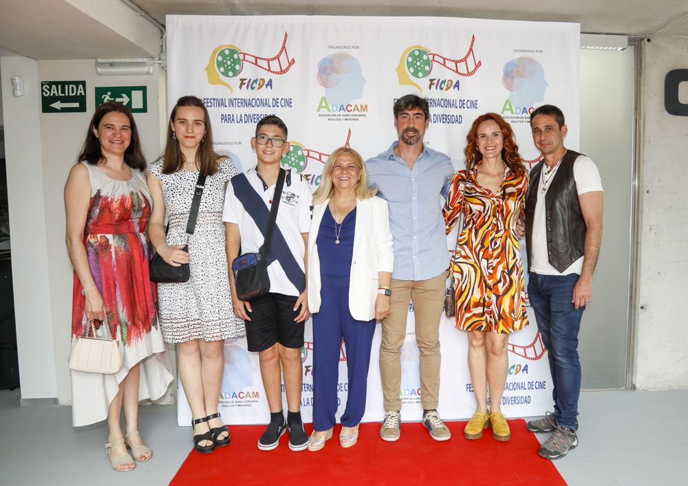 Gala de la entrega de premios del primer festival de cine para la diversidad en Sagunt