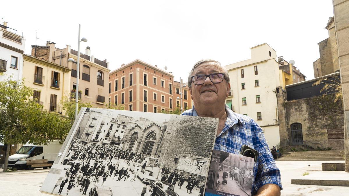 Francesc Comas ha esdevingut un cronista de la història de la ciutat