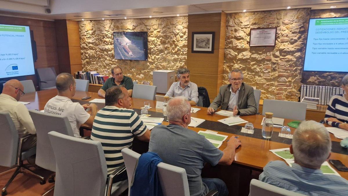Reunión de la comisión delegada de Cadasa.