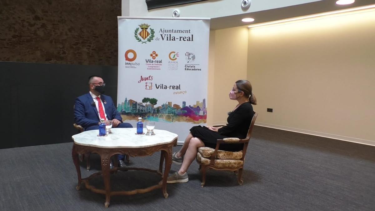 El alcalde, José Benlloch, repasó la actualidad municipal de Vila-real con Loles García para &#039;La Panderola&#039;, de Medi TV.