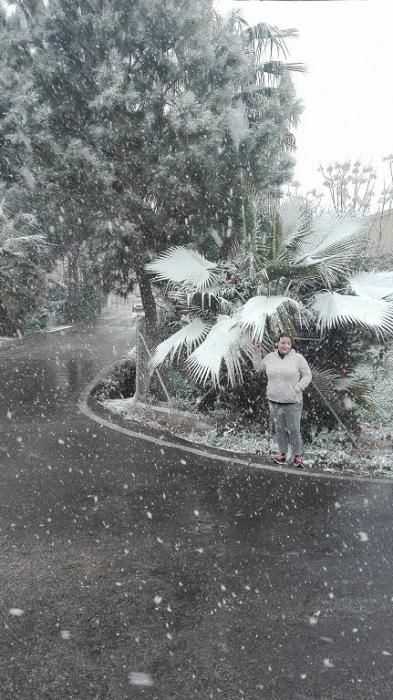 Nieve en Aljucer - Murcia