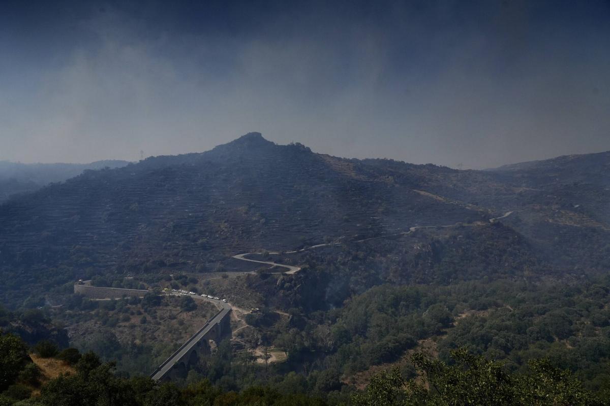 Incendio arribes Fermoselle Incendio arribes Fermoselle