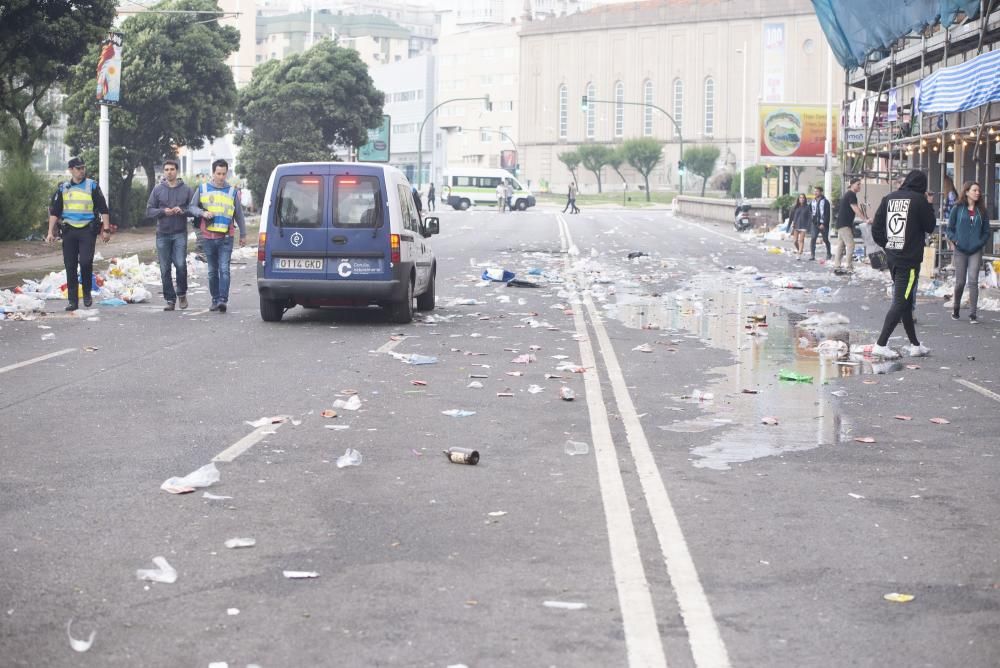 San Juan A Coruña 2019 | Día de resaca y limpieza