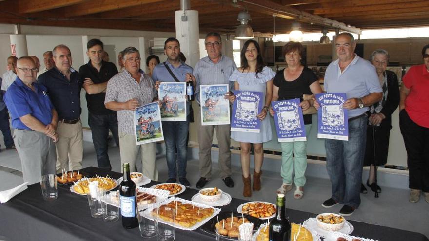 La Festa do Tinta Femia de Cela repartirá un total de 1.600 botellas de vino este fin de semana