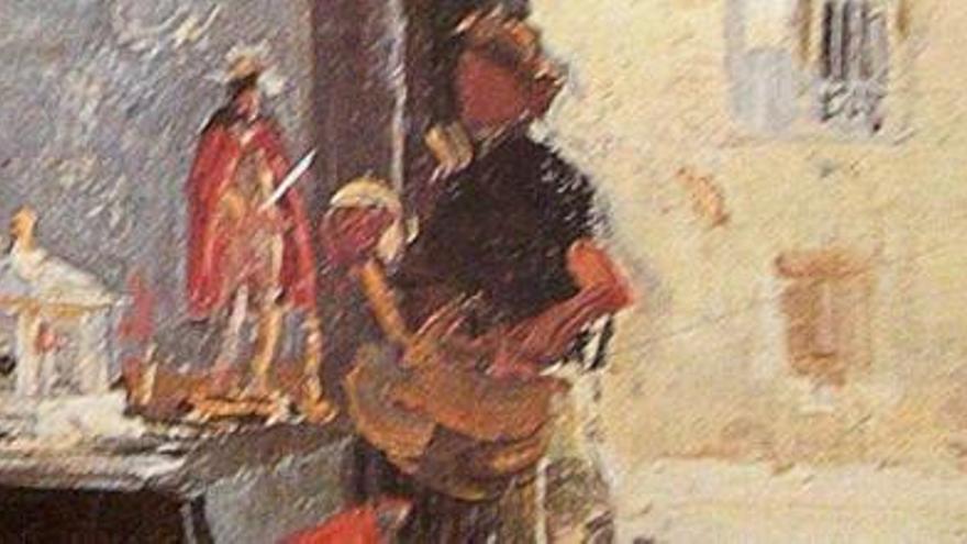 «El santero de la cofradía», robado del museo Benlliure.