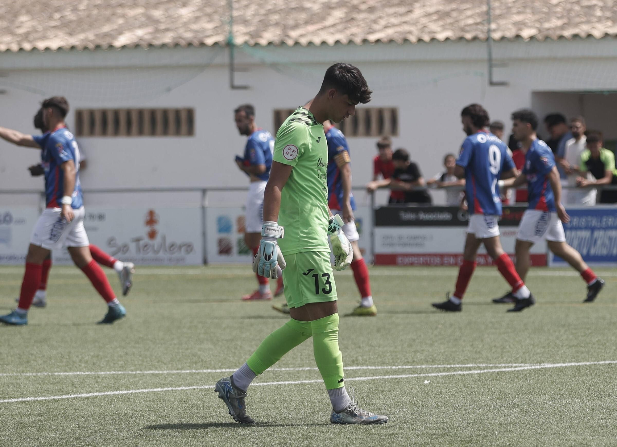 Las imágenes del encuentro entre el Porreres y el Atlético Monzón