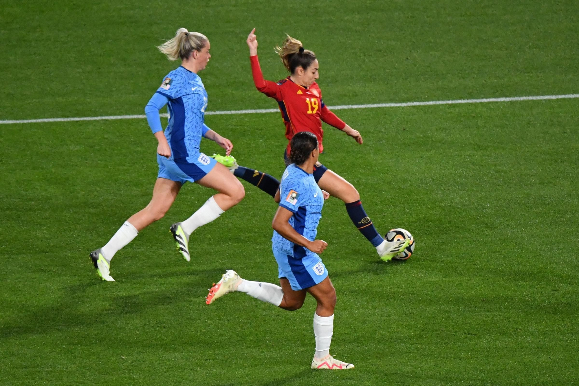 Les millors imatges de la selecció espanyola a la final del Mundial femení