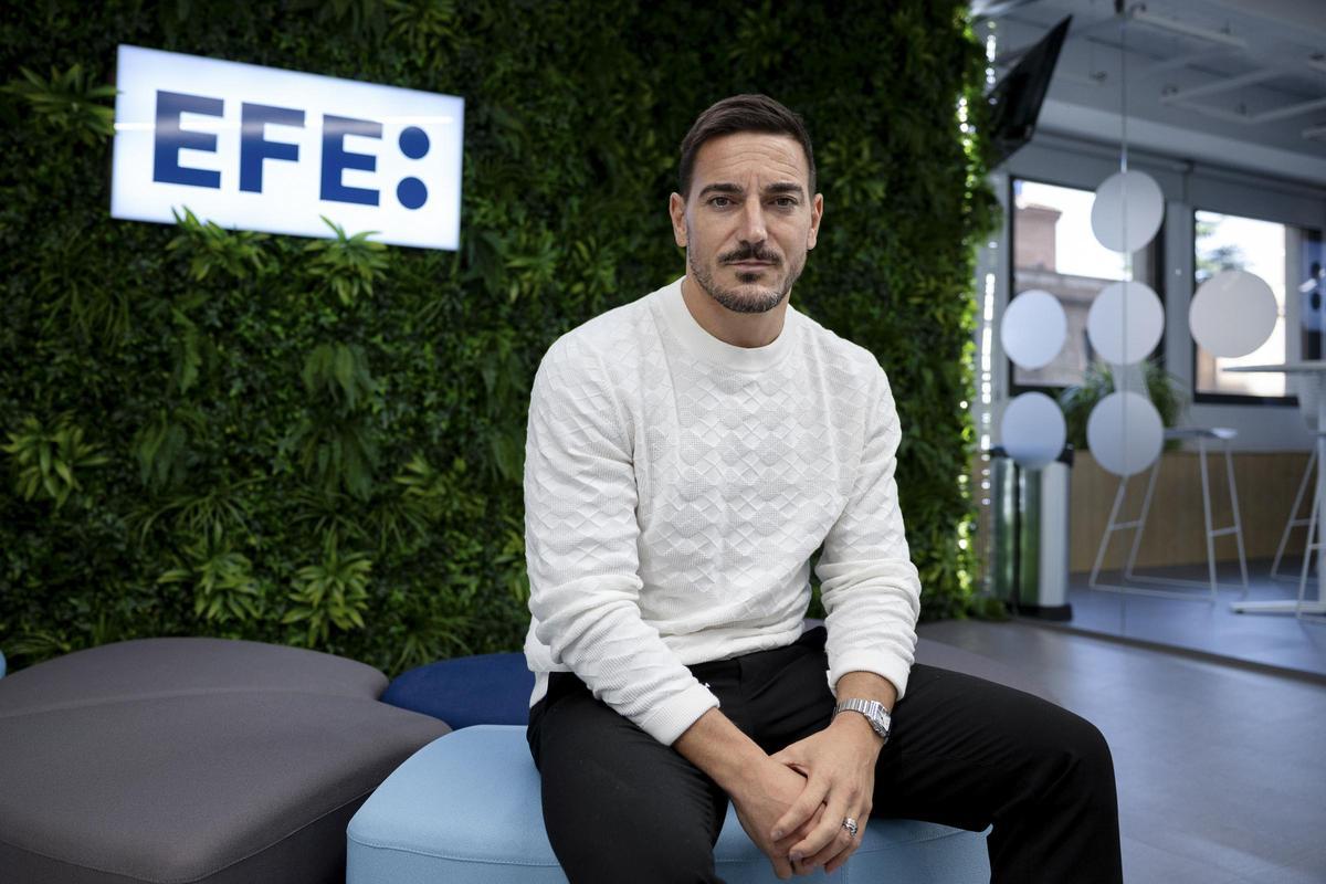 El malagueño Damián Quintero, en una entrevista a EFE.