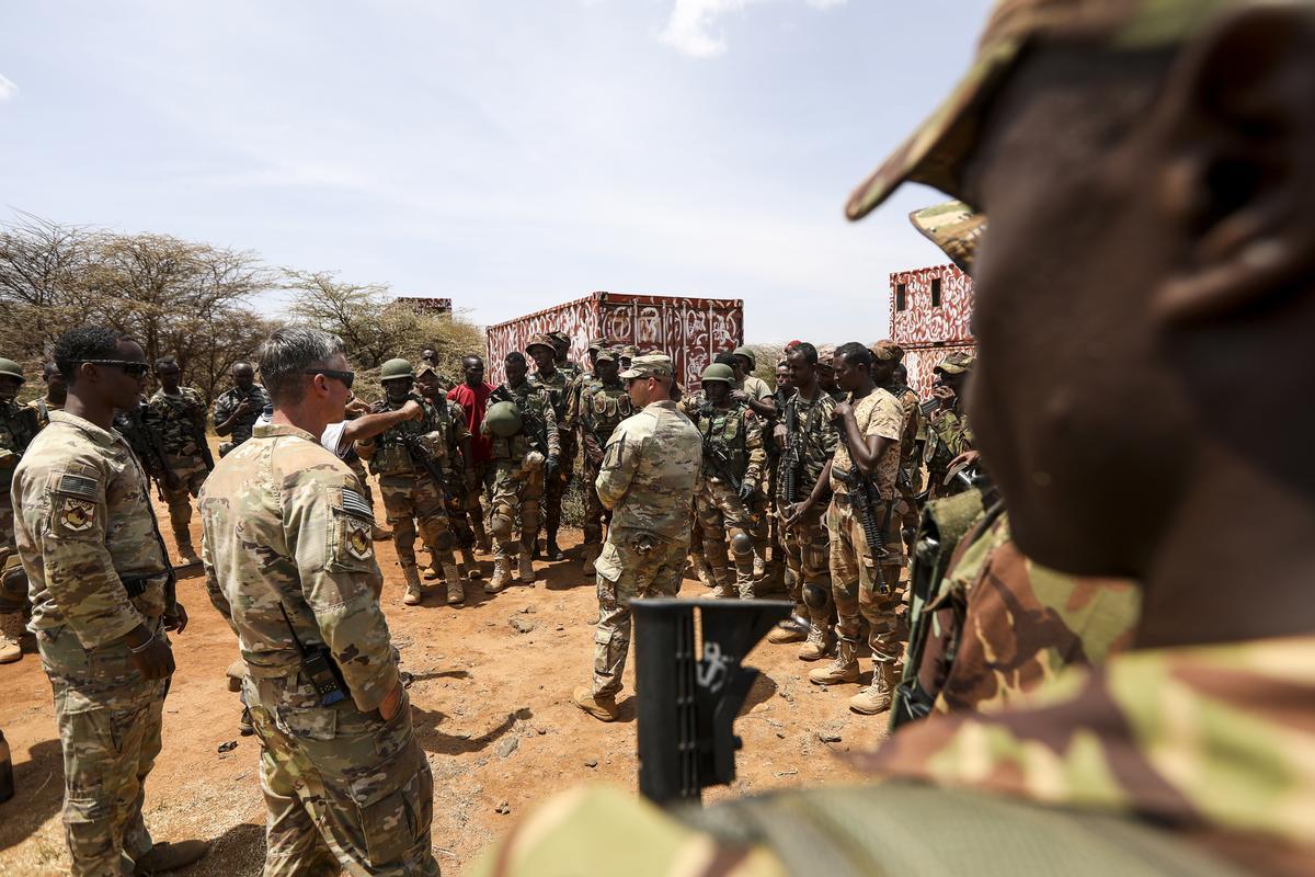 EEUU monta en la sabana de Kenia su mayor maniobra militar en África del Este