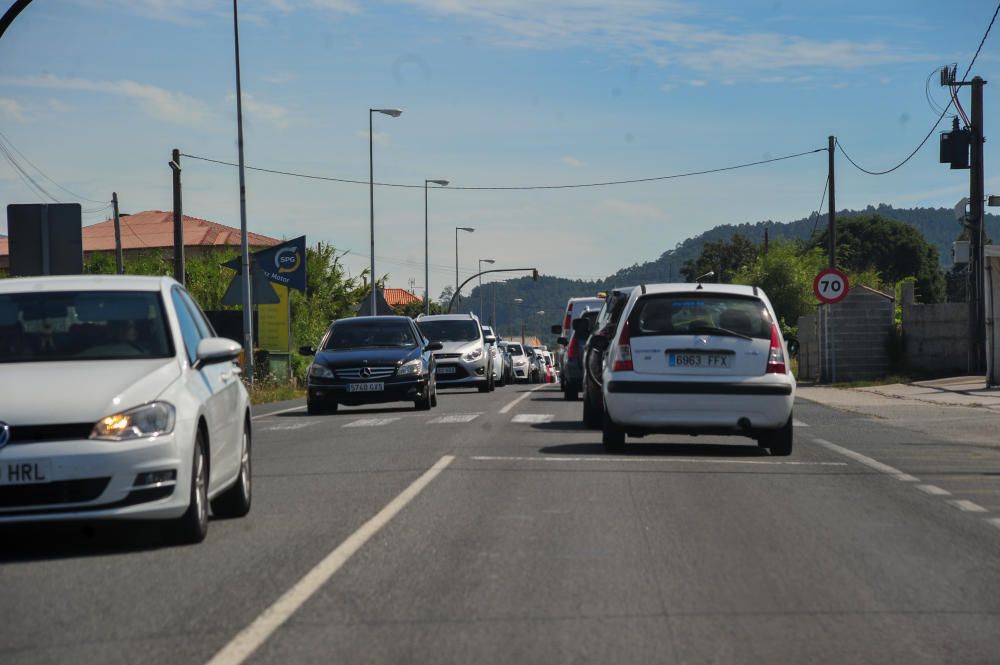 El acceso a las playas generó importantes atascos