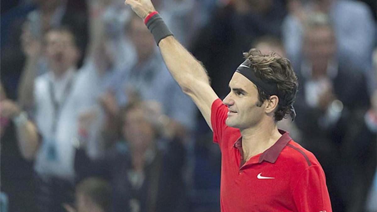 Federer, a la final de Basilea