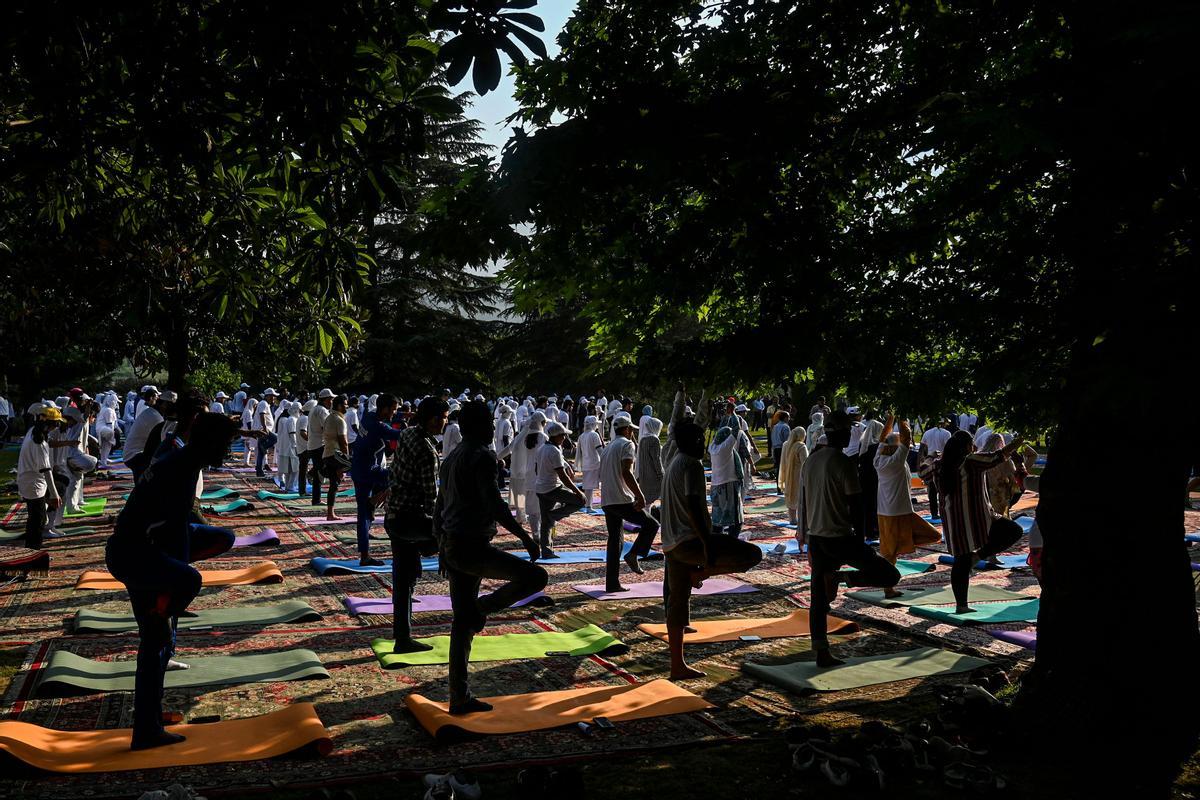 Día Internacional del Yoga en la India