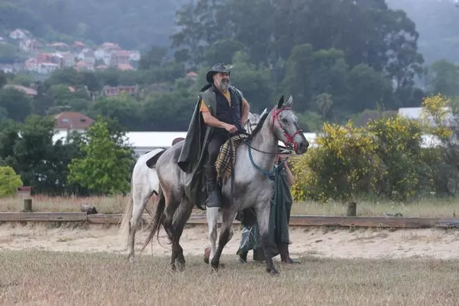 Los caballos toman Moaña