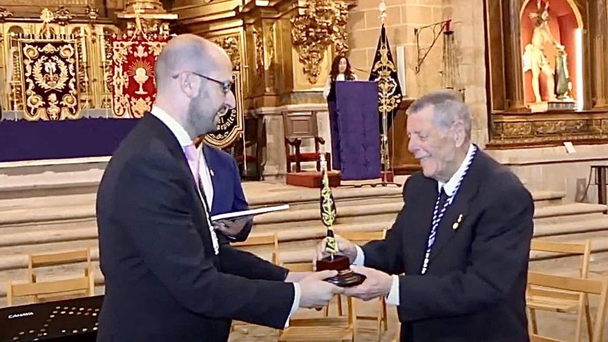 Trujillo despide a Manuel del Río, cofrade del año y figura destacada de la Semana Santa