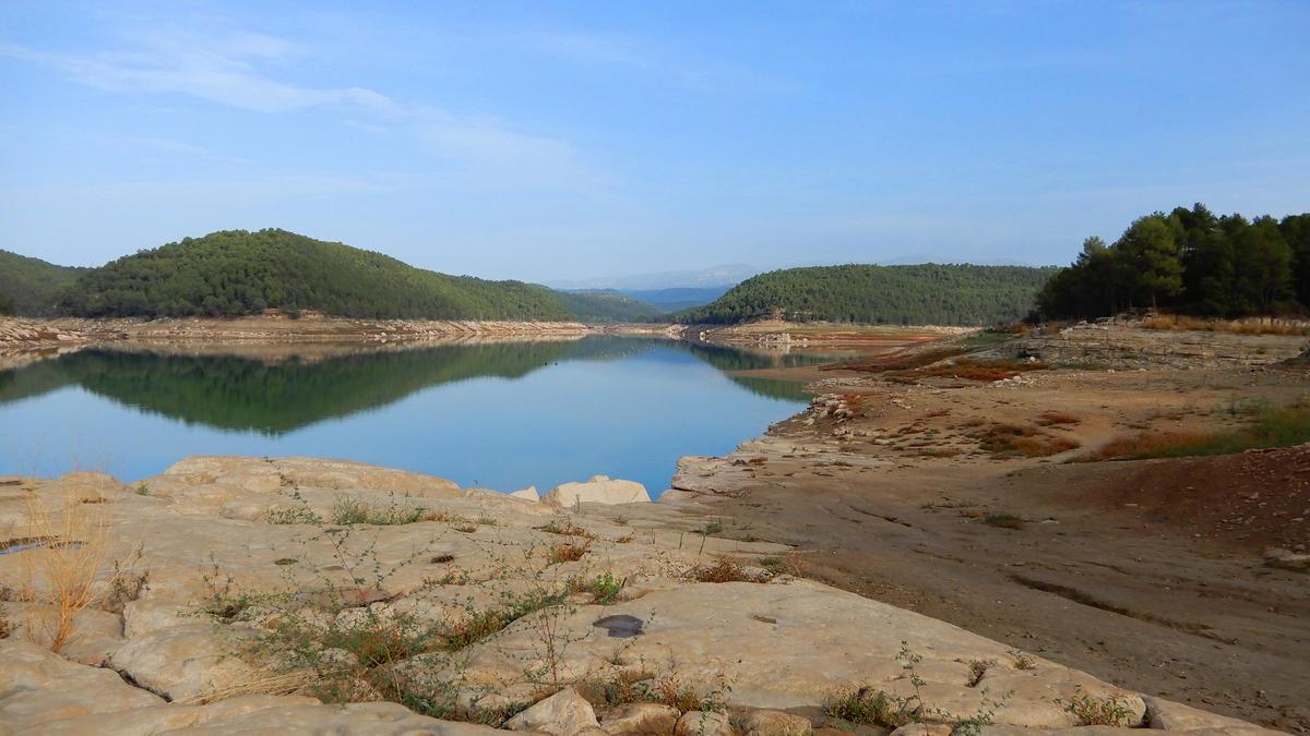 Pantà de Sant Ponç, al 32%.