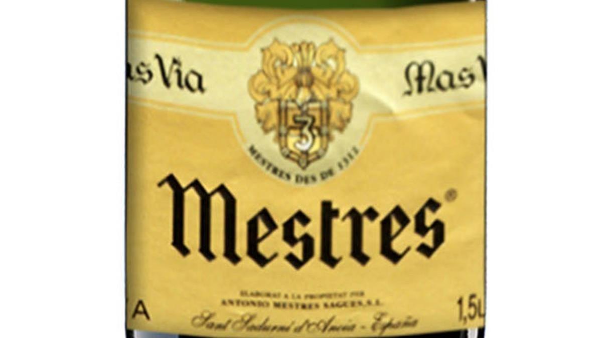 Mestres Mas Via 1997, cava de larga crianza