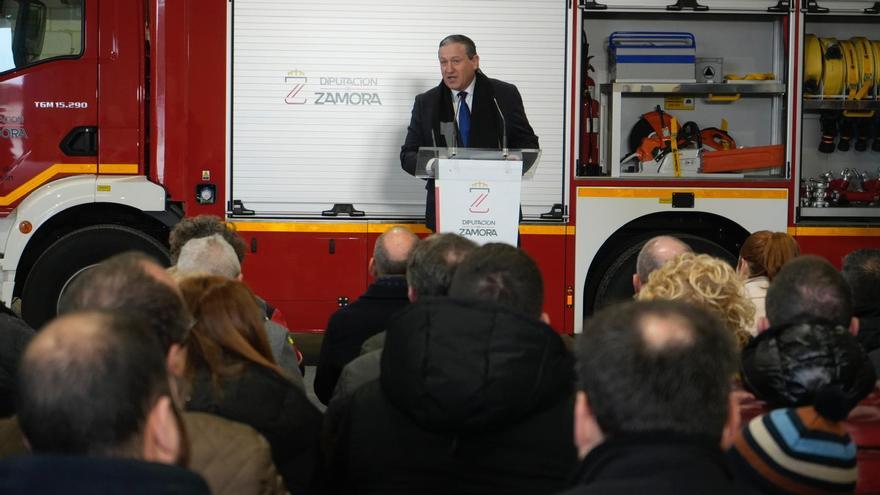 Zamora estrena Parque Provincial de Bomberos para proteger a más de 20.000 personas del medio rural