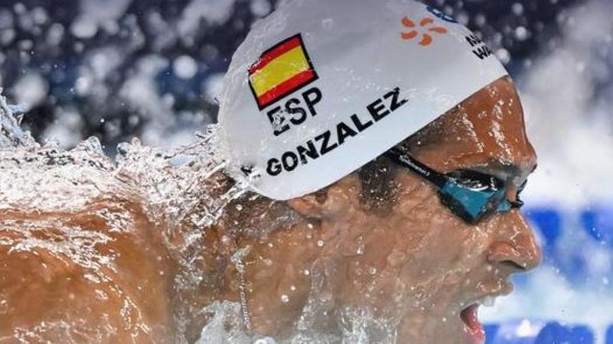 Hugo González, durante la carrera.