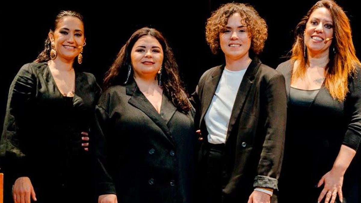 Cantantes del espectáculo flamenco 'Icónicas'