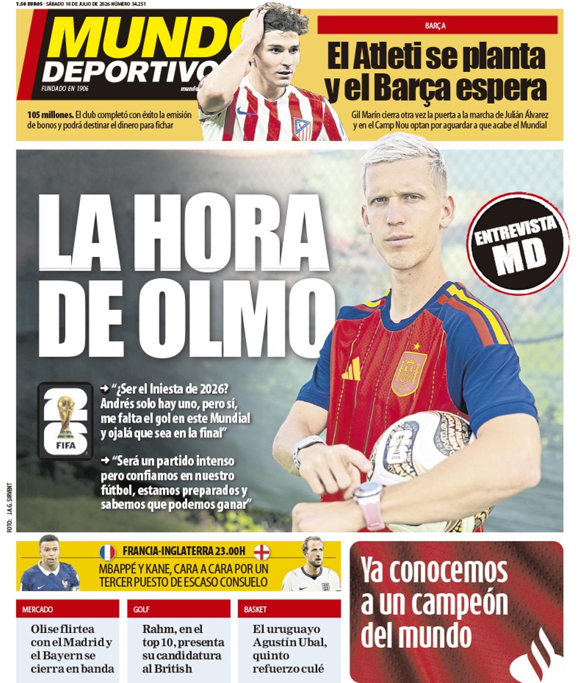 Las imágenes de las portadas de hoy