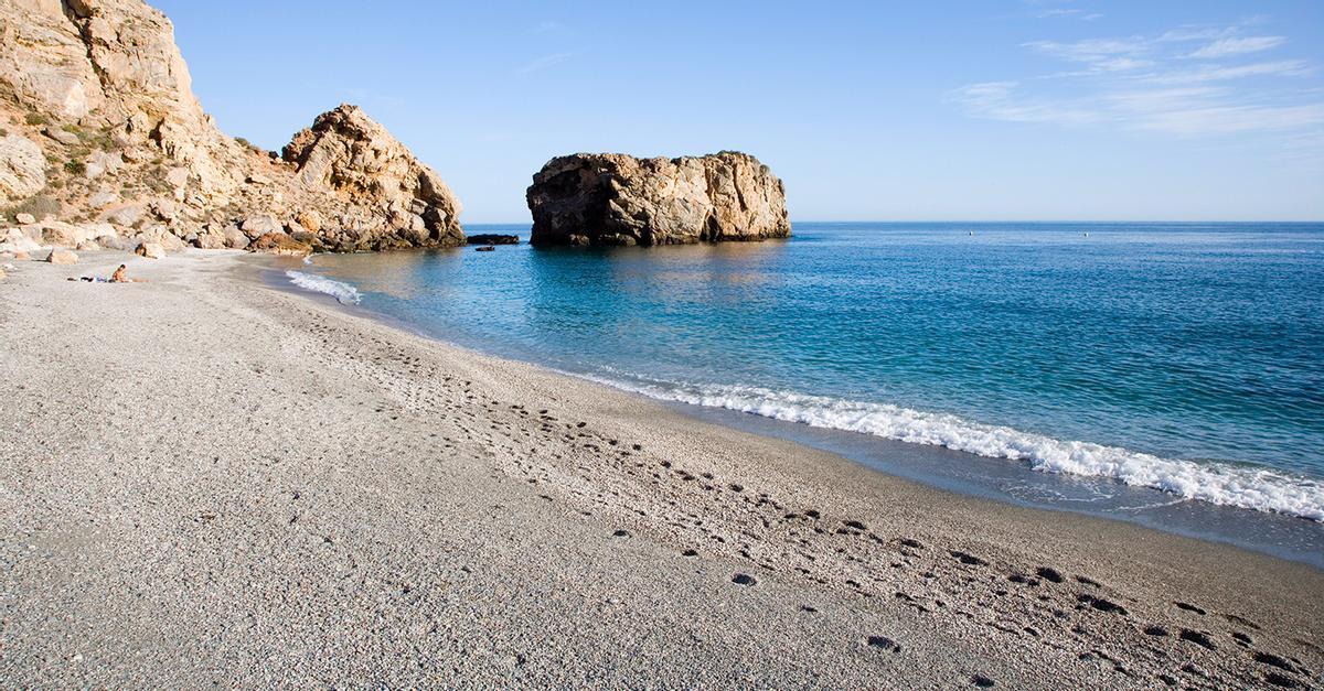 Playa de la Rijana, en Granada
