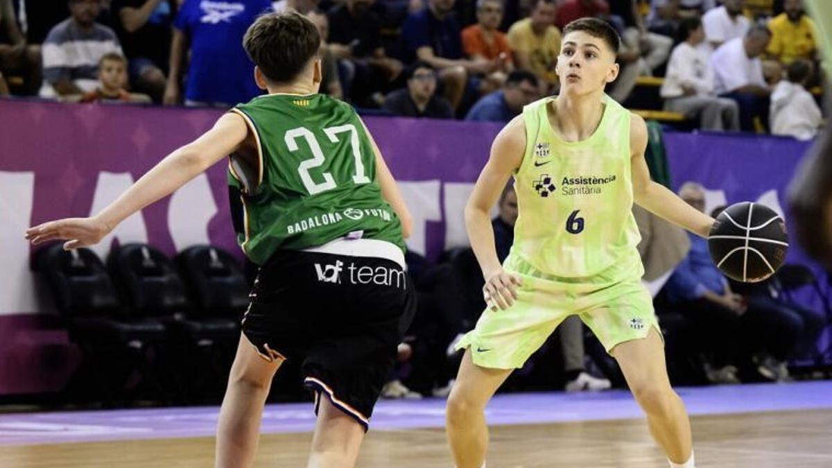 Martinsons logró 10 puntos para el Barça en la clara victoria ante el Joventut