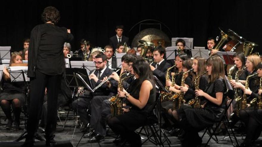 La Banda de Zamora pone música a la Navidad