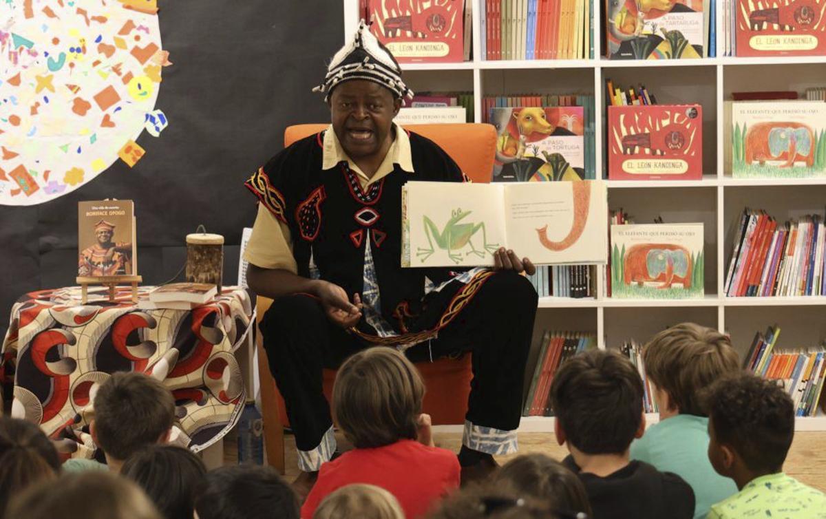 Boniface Ofogo, a finales del año pasado en Vigo.