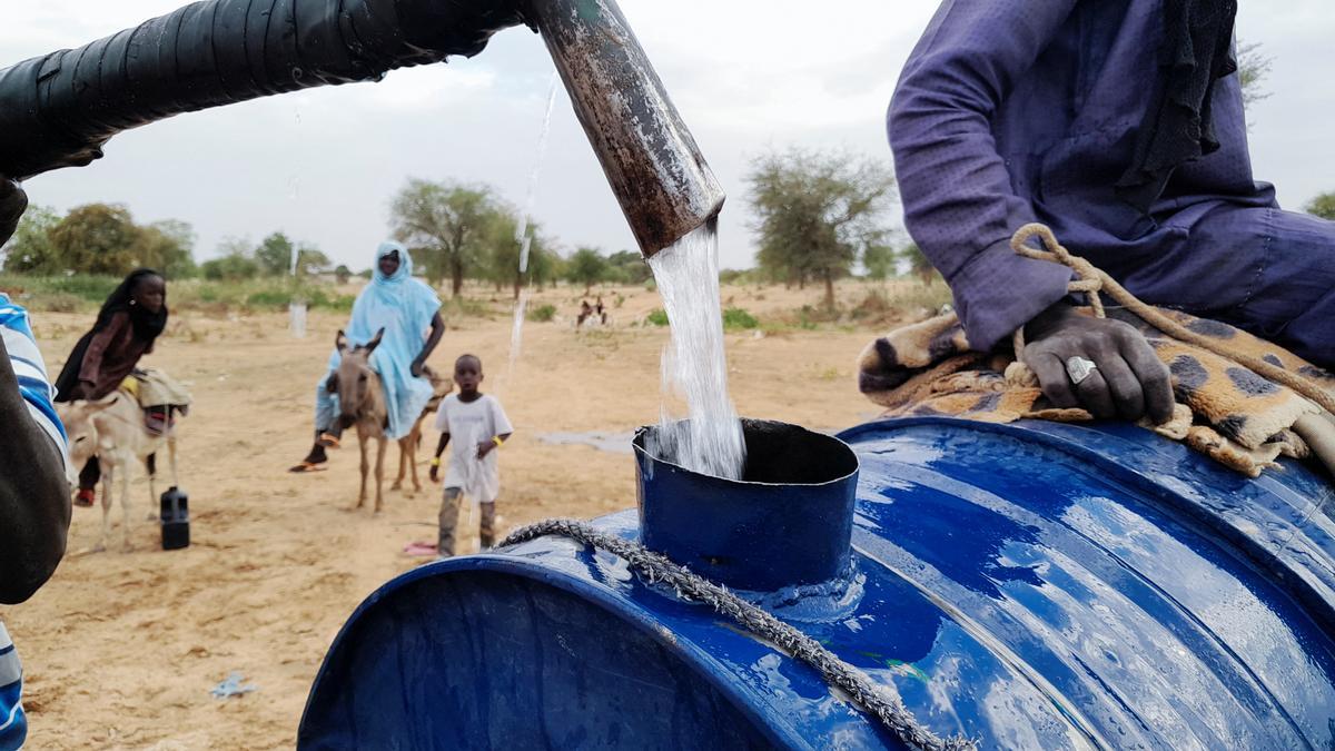 Éxodo de refugiados sudaneses hacia El Chad