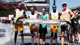 Todo listo para la Sierre - Zinal sin Kilian Jornet
