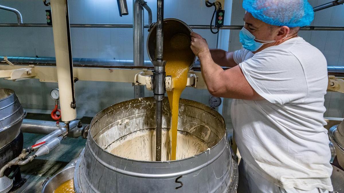 Una turronera en plena campaña navideña