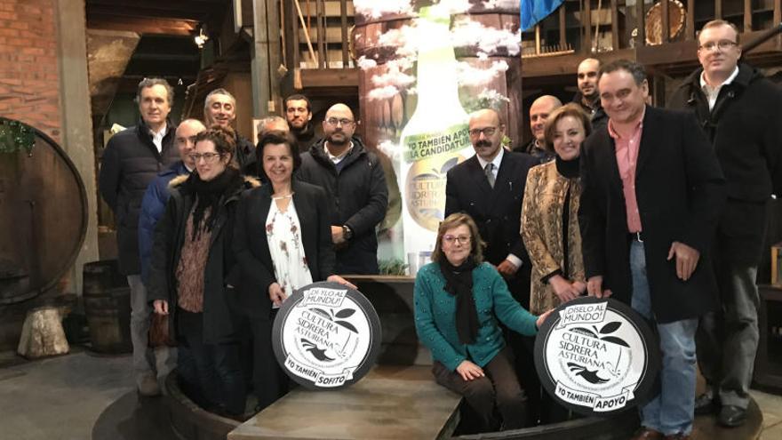 Asturias creará una red de &quot;embajadores de la cultura sidrera&quot; para impulsar la candidatura de la Unesco
