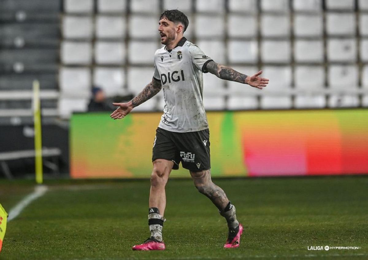 Fer Niño se perderá el partido del Burgos CF contra el Málaga CF.