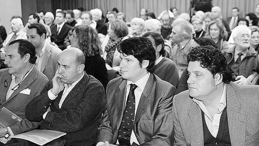 Parte de los asistentes a la presentación de las propuestas del PP para el nuevo Plan General de Ordenación de Gijón.