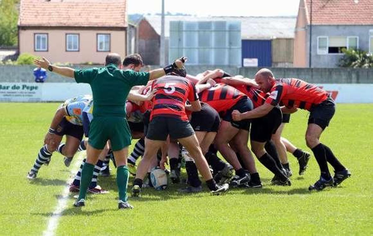 Imagen del partido disputado ayer en el Cortizo. // Bernabé/Gutier