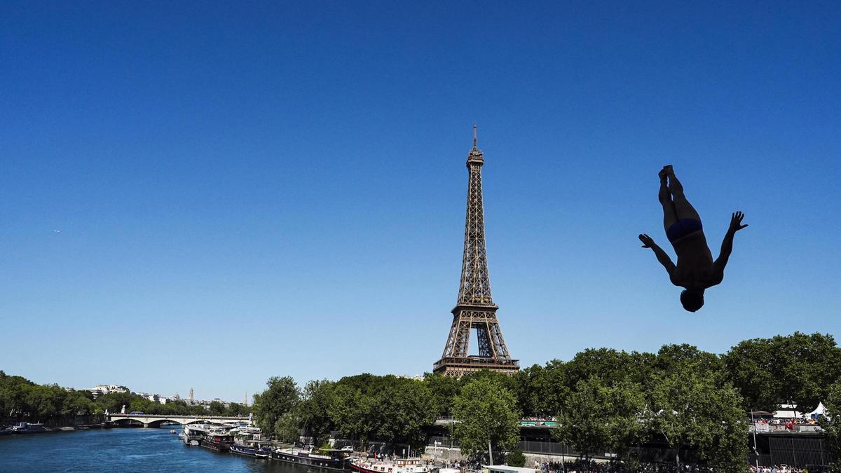 Carlos Gimeno en el Europeo de París