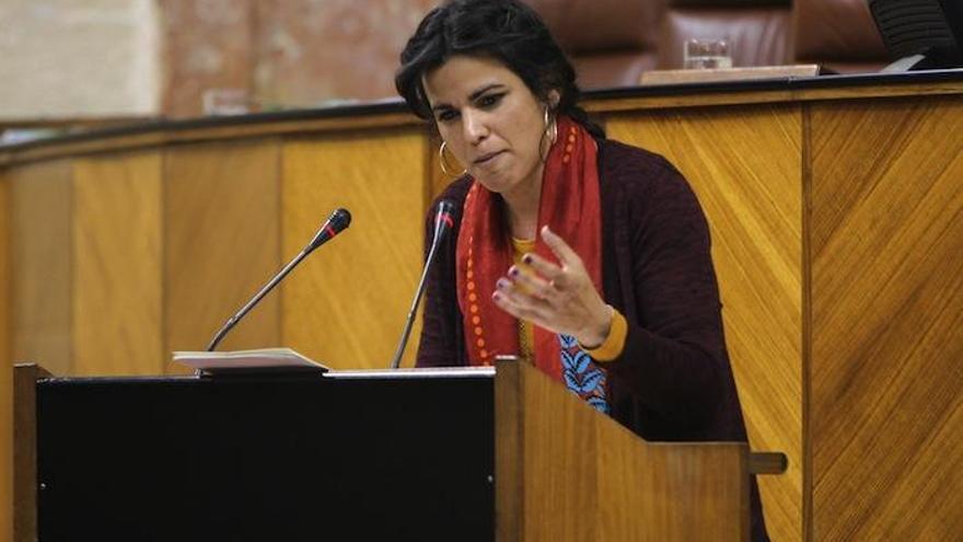 Rodríguez, durante su intervención.