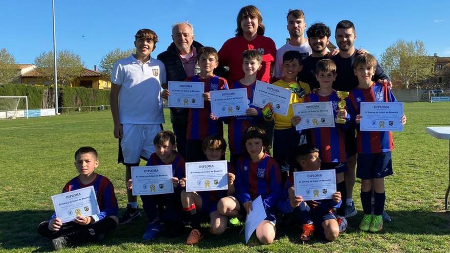 Peralada i Borrassà acullen torneigs de futbol base per Setmana Santa