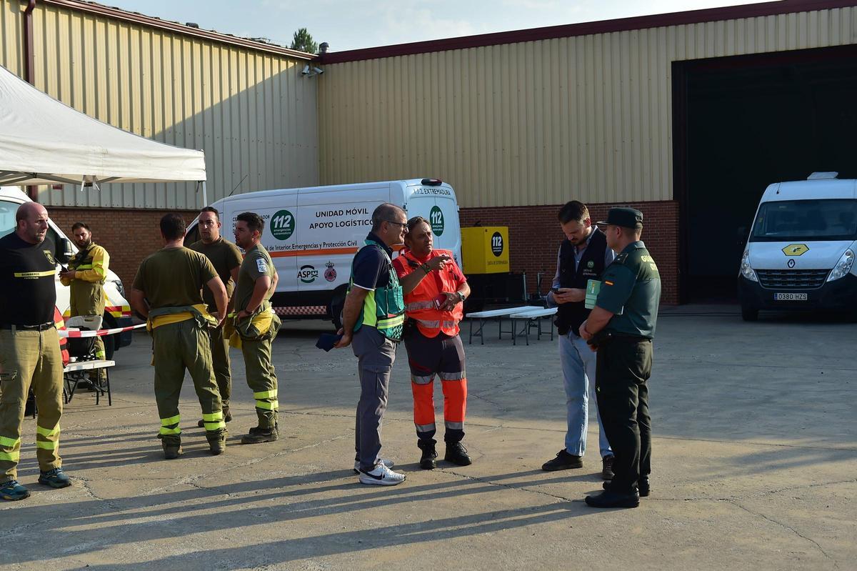 Galería | Las imágenes del incendio de Las Hurdes este miércoles