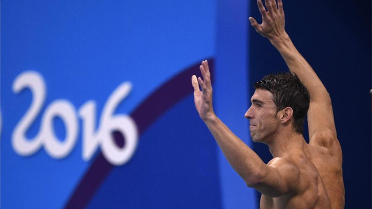 Michael Phelps se despidió en Río'16