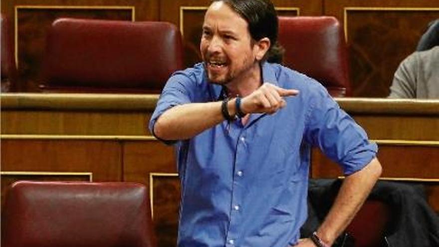 Pablo Iglesias va qualificar el boicot a l&#039;acte de Felipe González de «símptoma de salut democràtica».