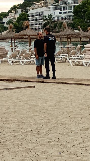 Las protestas de los socorristas de Palma y Calvià