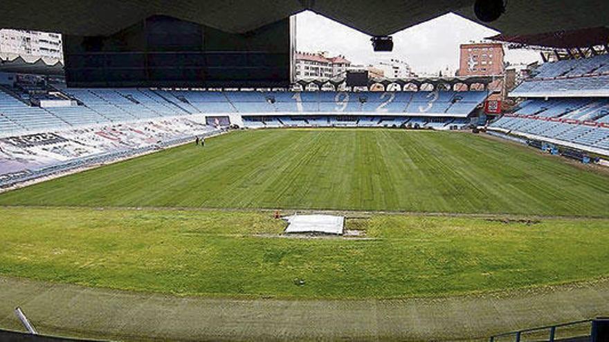 Balaídos estrena alfombra