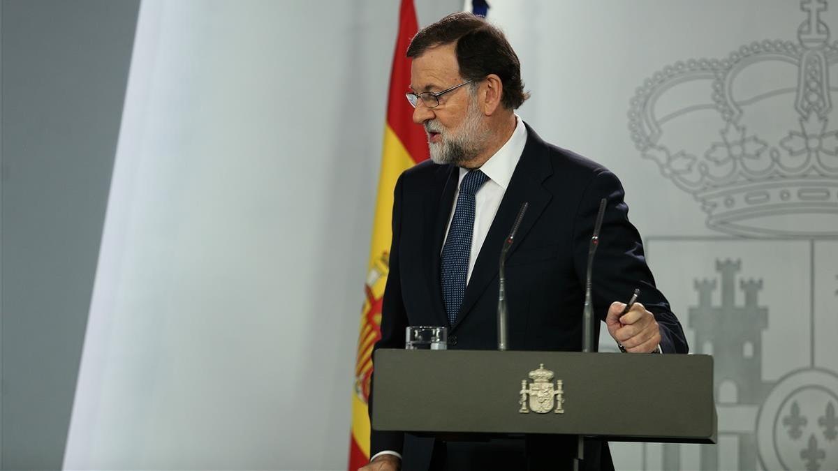 El presidente del Gobierno, Mariano Rajoy.