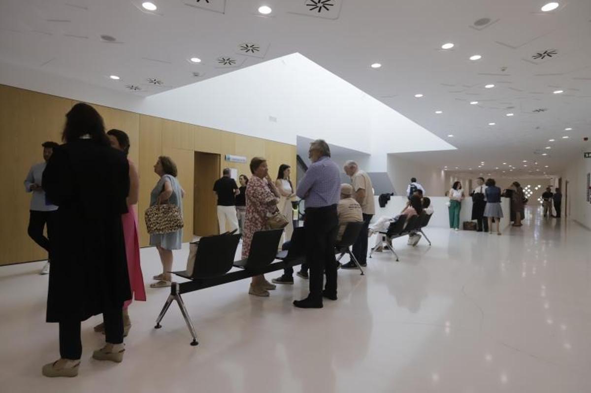 Actividad en la Ciudad de la Justicia de Córdoba.