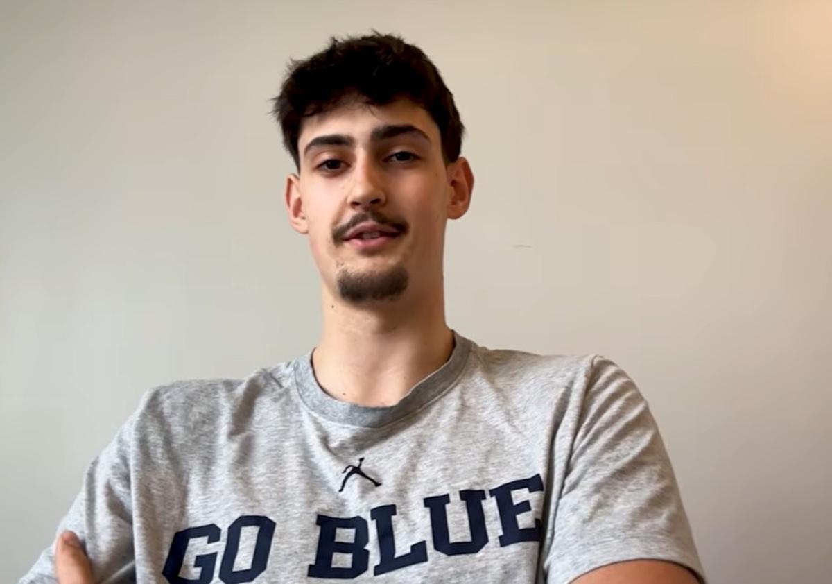 Captura de imagen durante la entrevista de Aday Mara con Drafteados