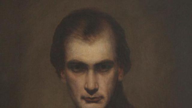 Autorretrato al óleo de Manuel Quiroga de 1930.