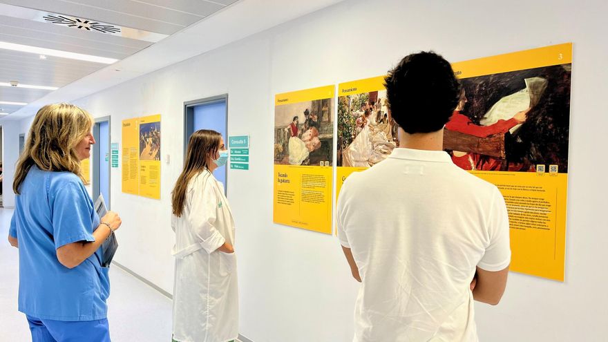 Fundación Ibercaja lleva el arte de Sorolla hasta el Hospital Miguel Servet